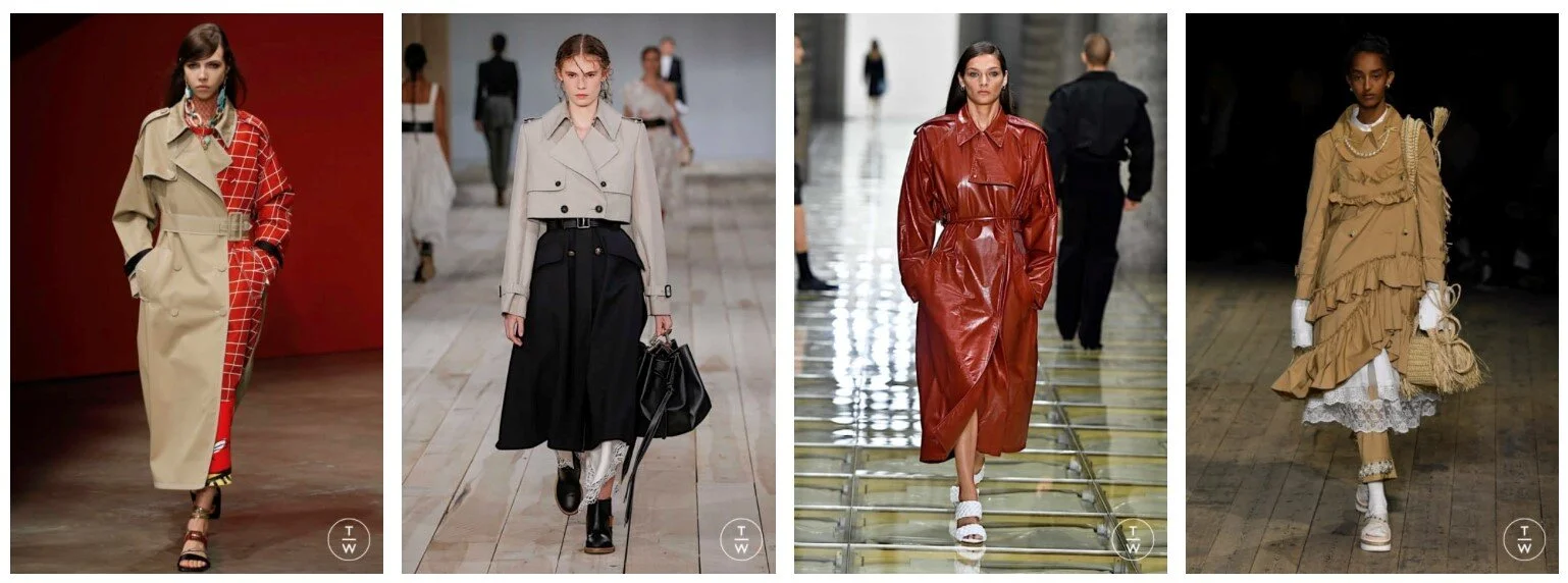 SS20 Trend Spotlight: Trench Coats 1 trend, 3 styles: The trench coat